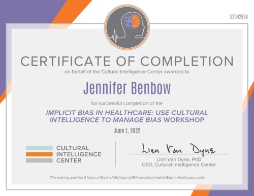 3 Hour Implicit Bias in Healthcare Workshop